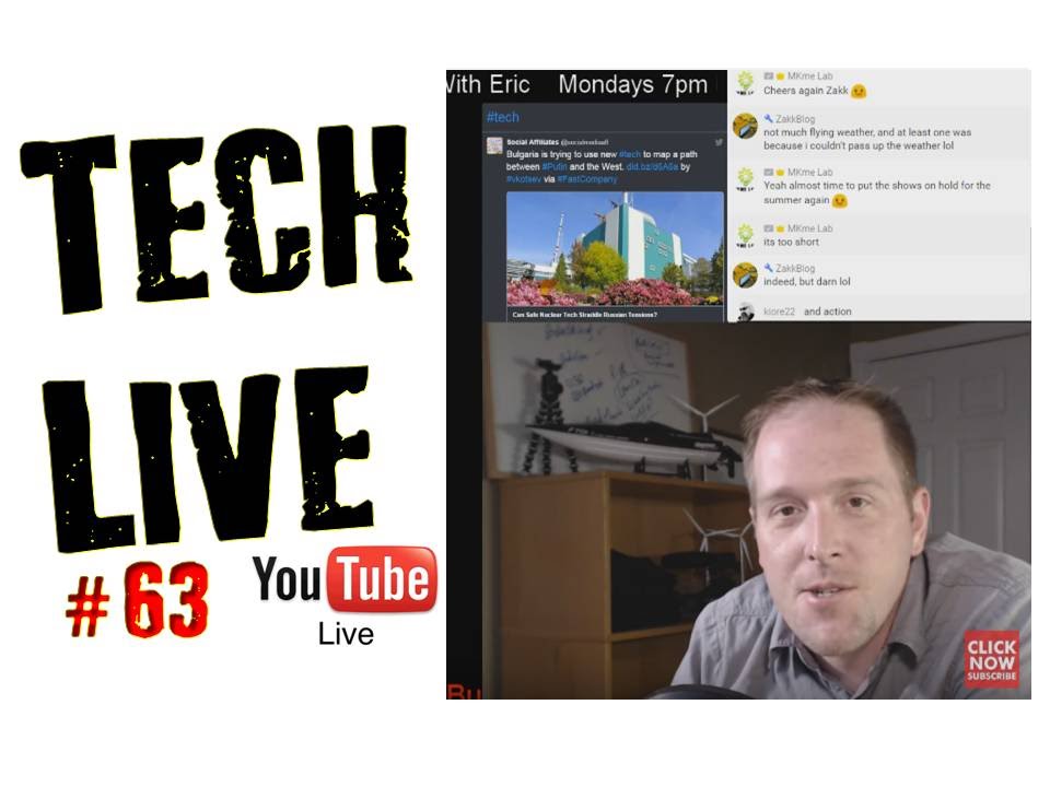Technology News Electronics, Hacking & MORE | Monday Tech Live Show #63