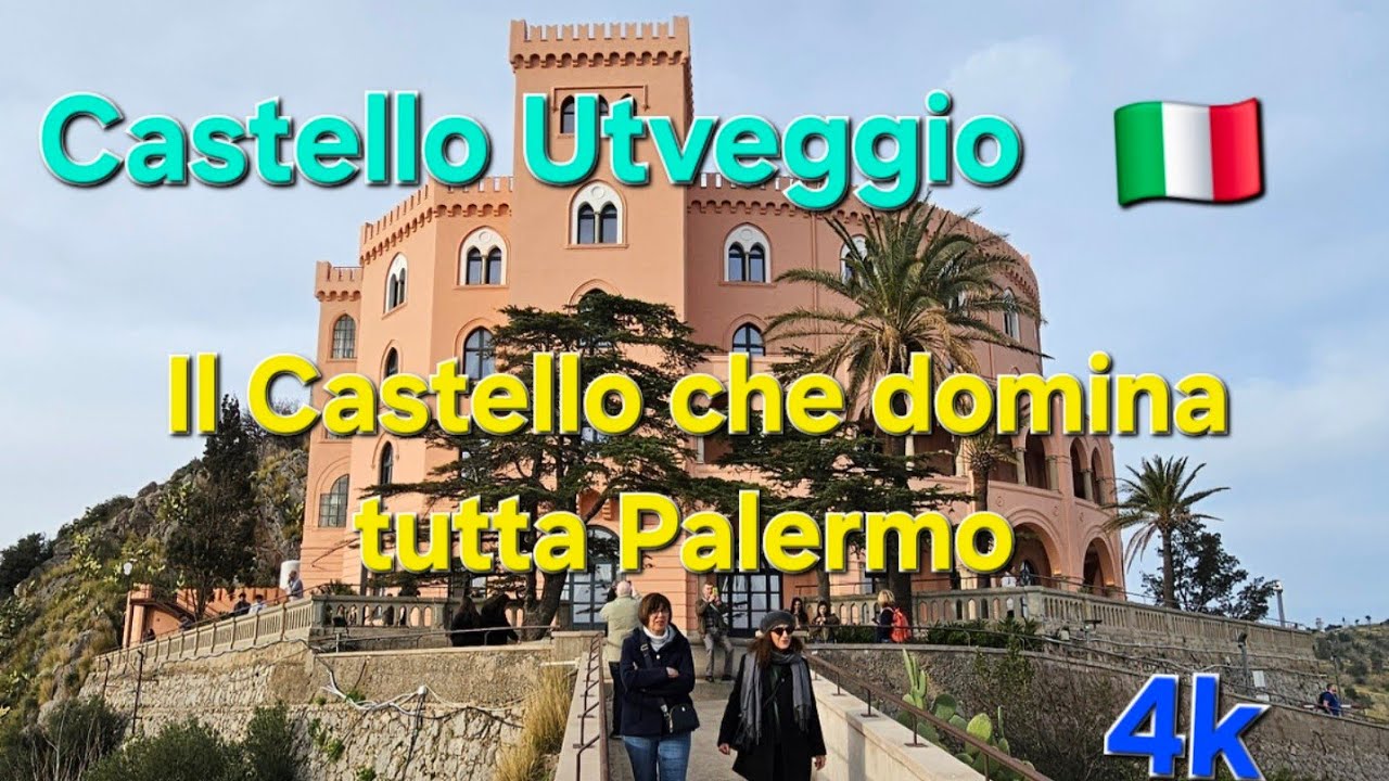 PALERMO 🇮🇹. Visita al Castello Utveggio su Monte Pellegrino. di 