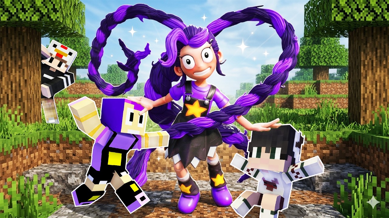 I Pranked My Friends With LILY LOVEBRAIDS in Minecraft!