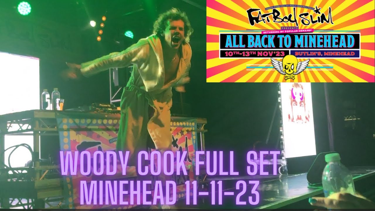Woody Cook - Full DJ Set - Center Stage - All Back To Minehead - 11-11-2023