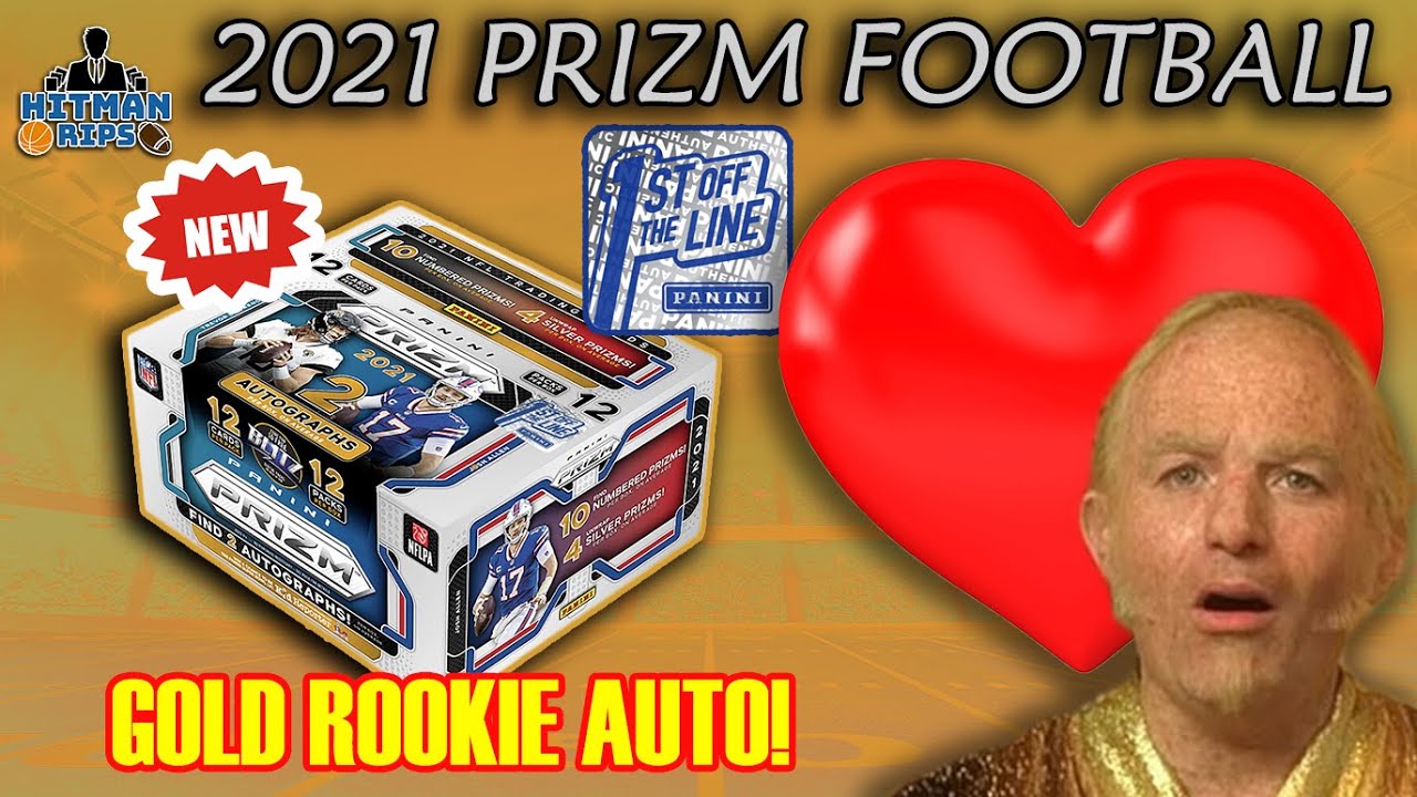 GOLD ROOKIE AUTO! - 2021 Prizm Football 1st Off The Line (FOTL)