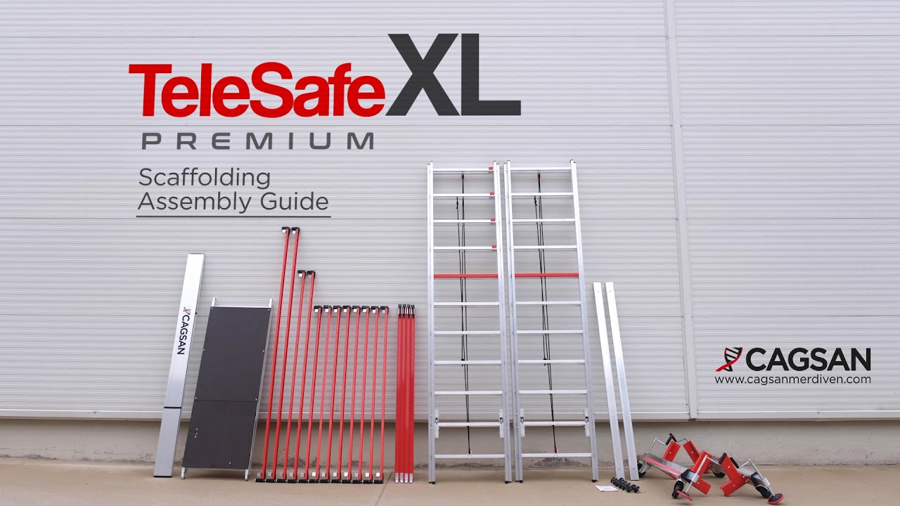 TeleSafe XL Premium -  İskele Kurulumu | Scaffolding Assembly Guide - Model: TELESAFE S006 XL-PR