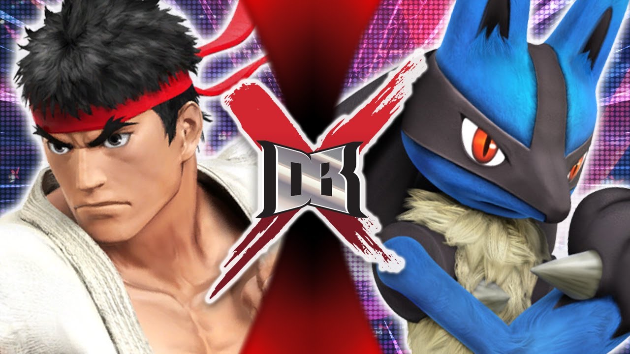 Ryu VS Lucario (Street Fighter VS Pokémon) | DBX