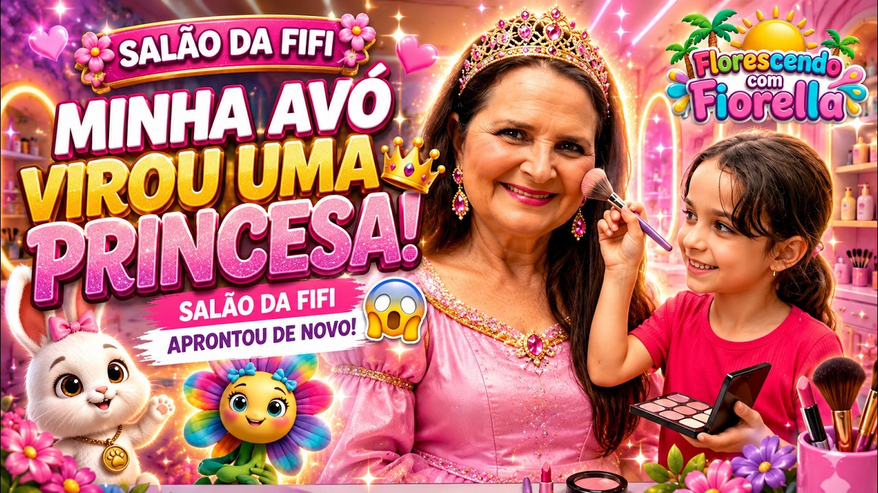 Salão de belesa da fifi cliente vovó