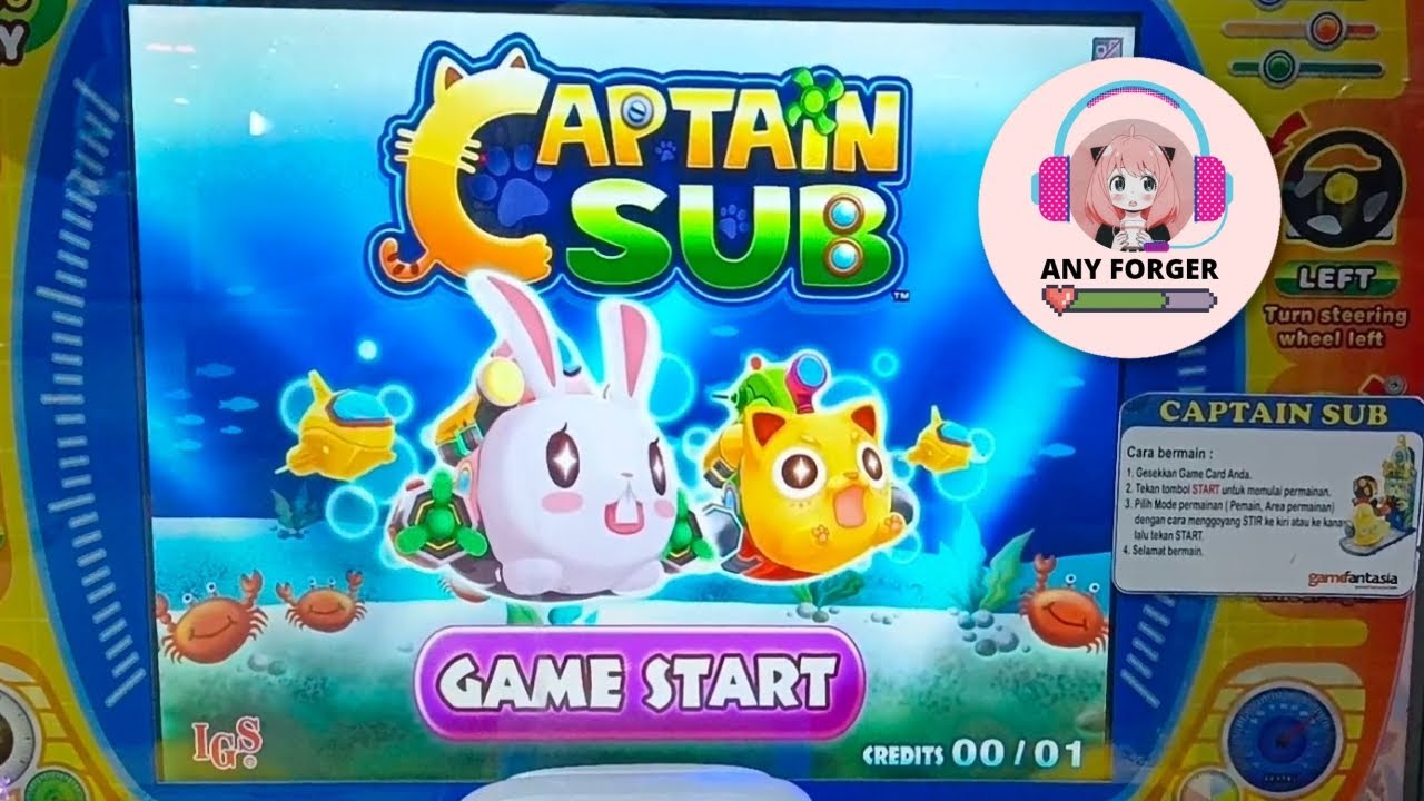 Ikuti Petualangan Seru Bawah Air Captain Sub! | Arcade Game