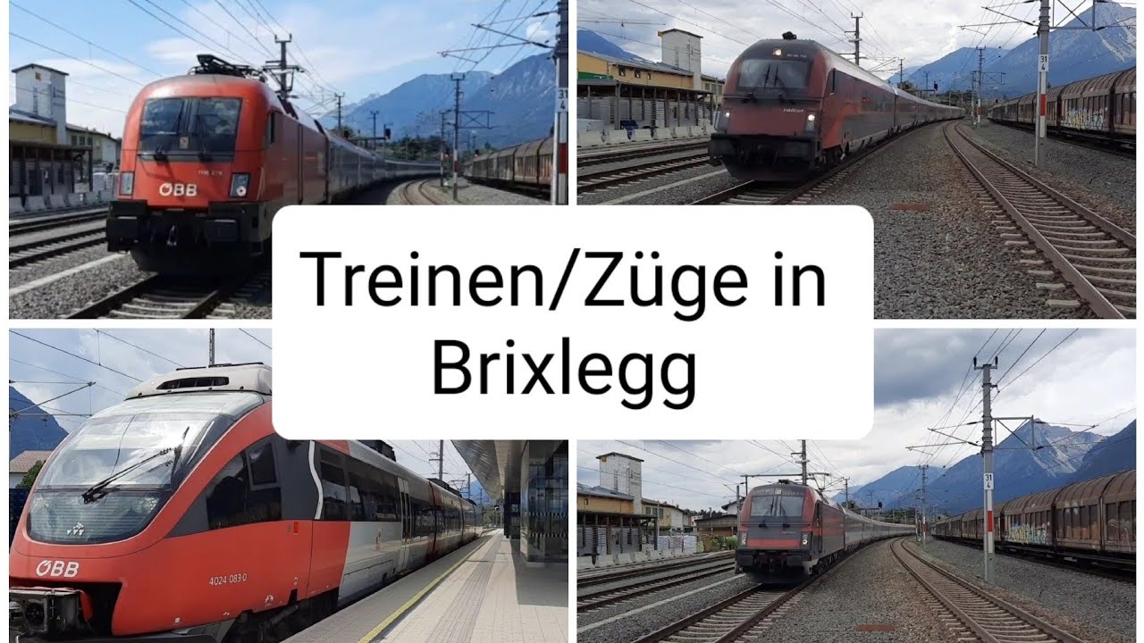 Treinen/Züge in Brixlegg