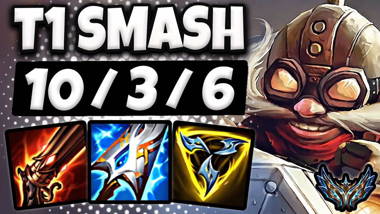 T1 Smash Corki ADC vs Ezreal - Rank #5 Korea Challenger 25.3 ✅
