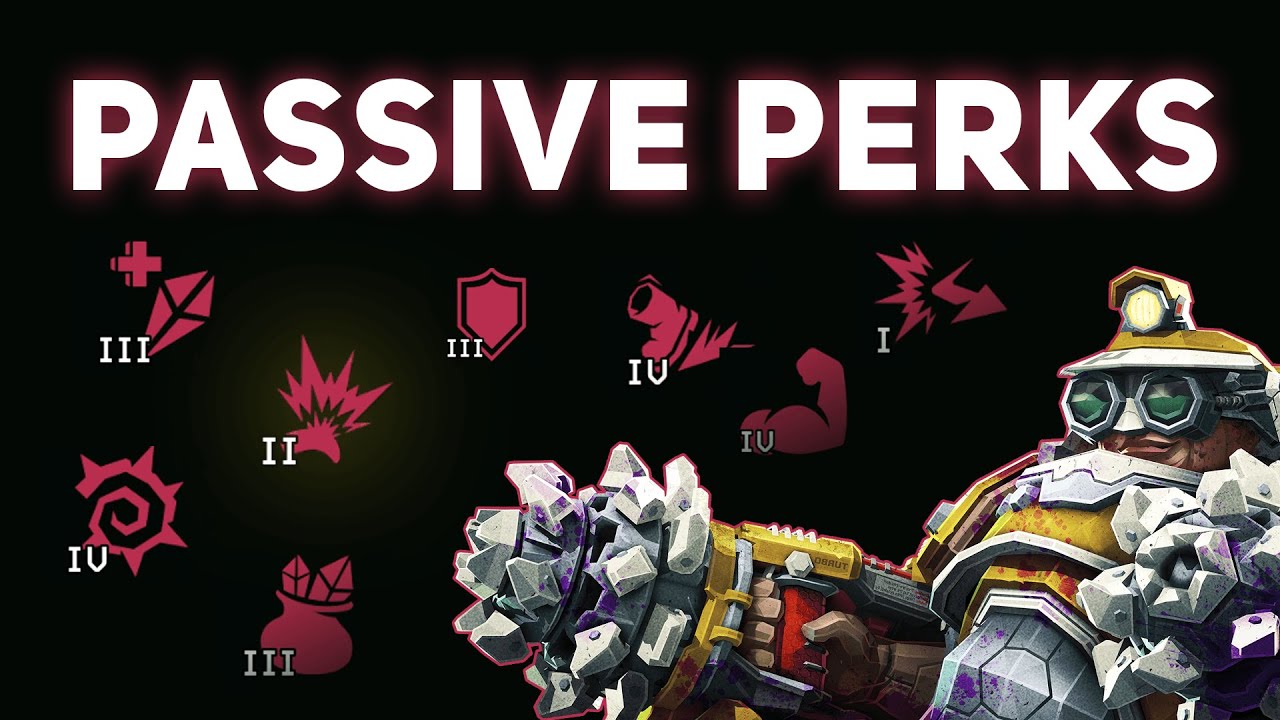 Passive Perks in Deep Rock Galactic