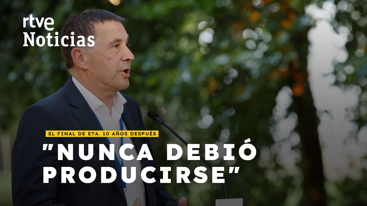 ARNALDO OTEGI reconoce por primera vez el DOLOR de las VÍCTIMAS de ETA | RTVE Noticias