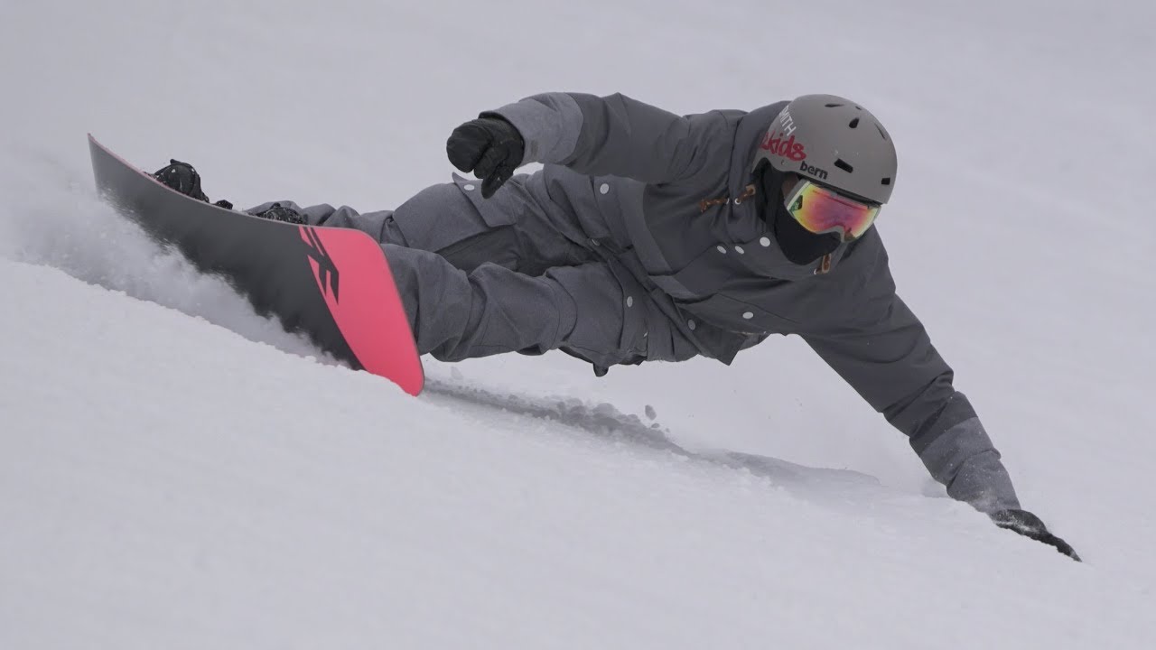 2018-19　きら　スノーボード　カービング　Kira Snowboard Carving