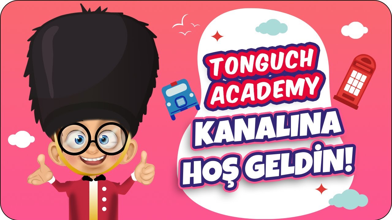 Tonguch Academy Kanalına Hoş Geldin! İngilizce Dersleri Başlıyor 🤩