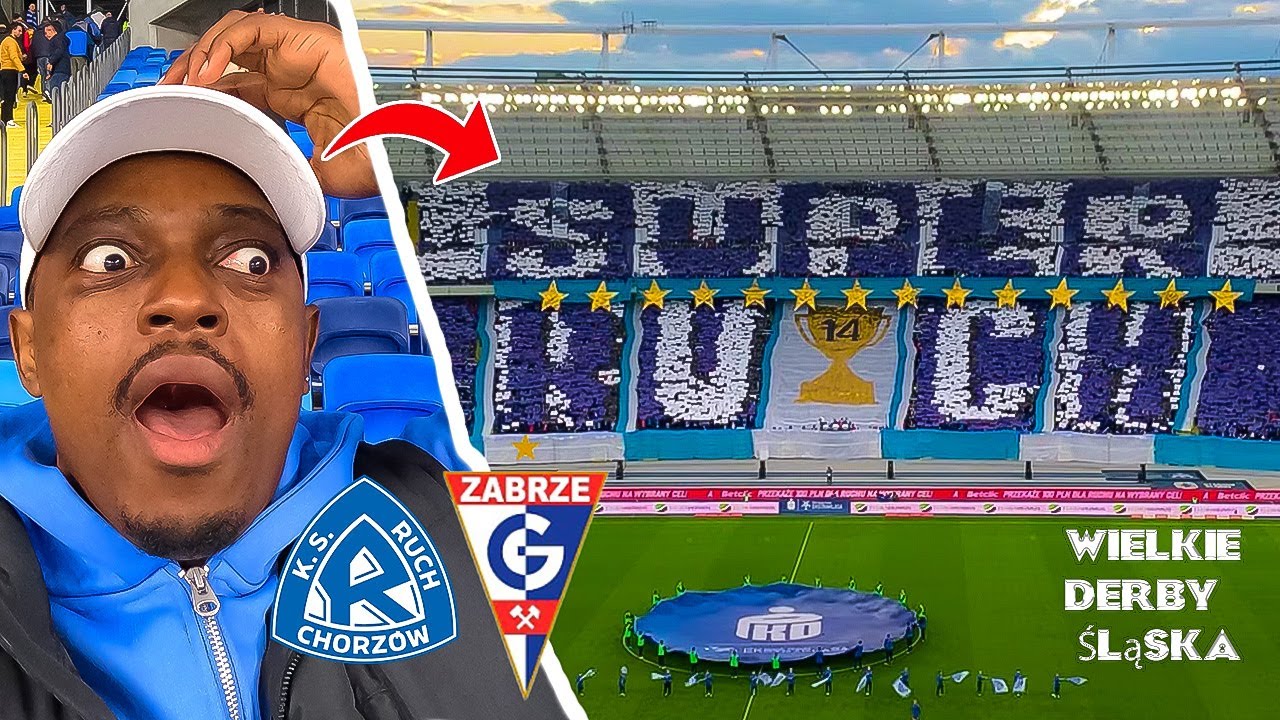 My First Time Experiencing Ruch Chorzów’s CRAZY Atmosphere 🇵🇱
