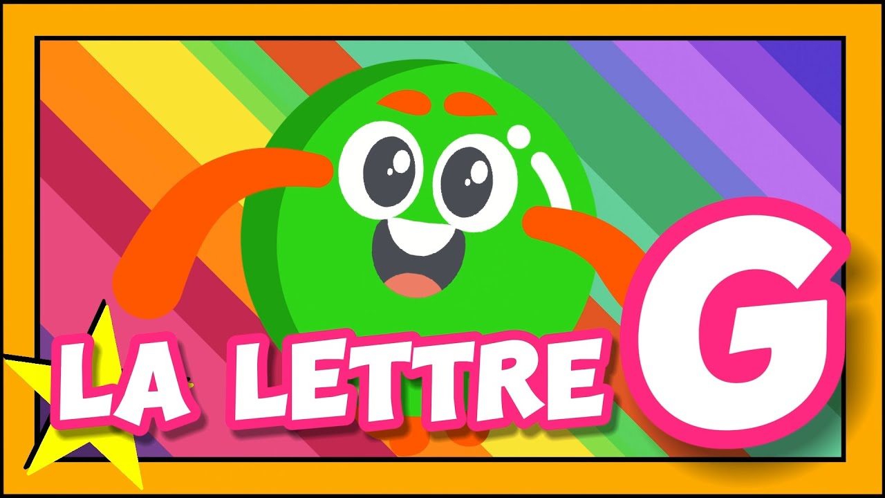 Apprendre la Lettre G facilement🐵⭐ Vidéo éducative pour les tout-petits