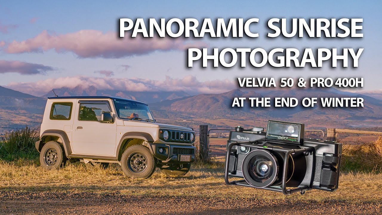 Panoramic Sunrise Photography - Fujifilm Velvia and Pro 400H at the end of winter