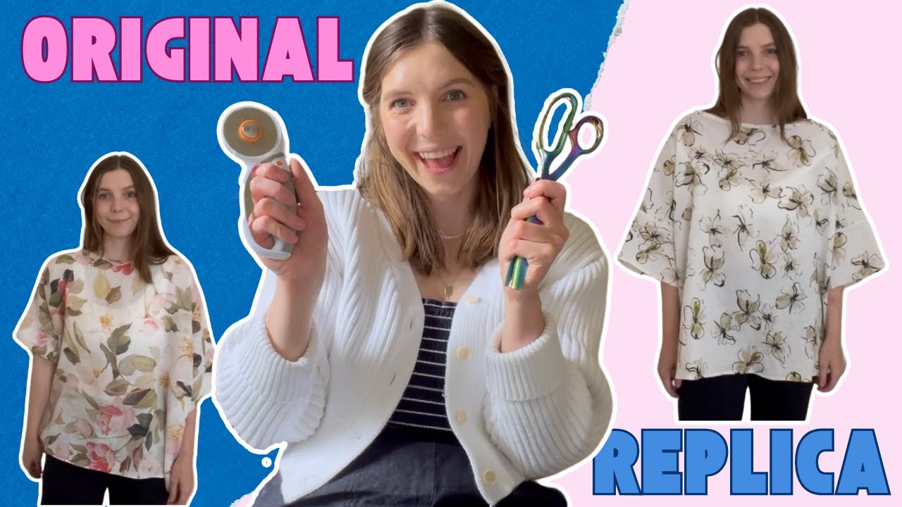 how i copy my clothes & how you can too | SEWING TUTORIAL
