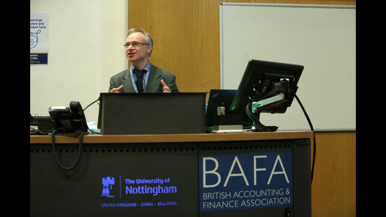 Keynote by Bart Lambrecht at the Annual Conference with Doctoral Masterclasses 2022
