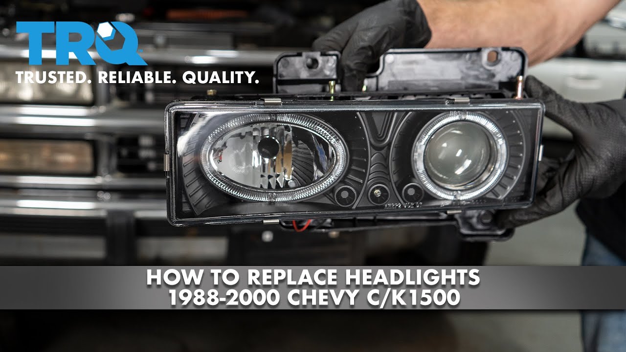 How to Replace Headlights 1988-2000 Chevy C/K1500