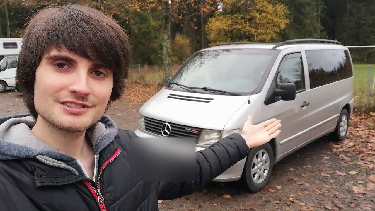 🚐 Full Low Budget Camper für unter 1000 € - Mercedes Vito Camper Ausbau W638 💸💸💰