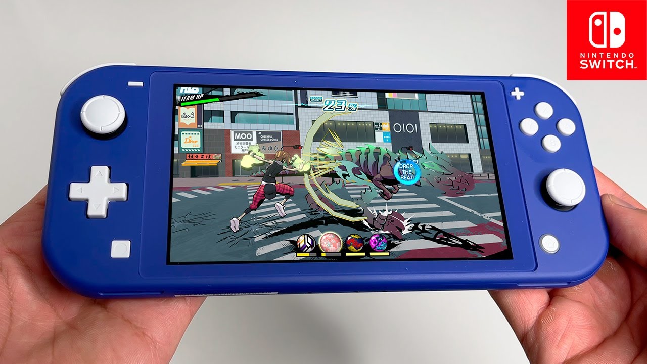 Neo: The World Ends with You Gameplay on Nintendo Switch LITE