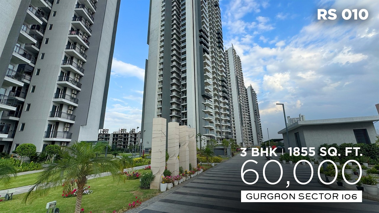 3 BHK Flat for rent in Gurgaon Dwarka Expressway | Rentals flat in Gurgaon | RS 010
