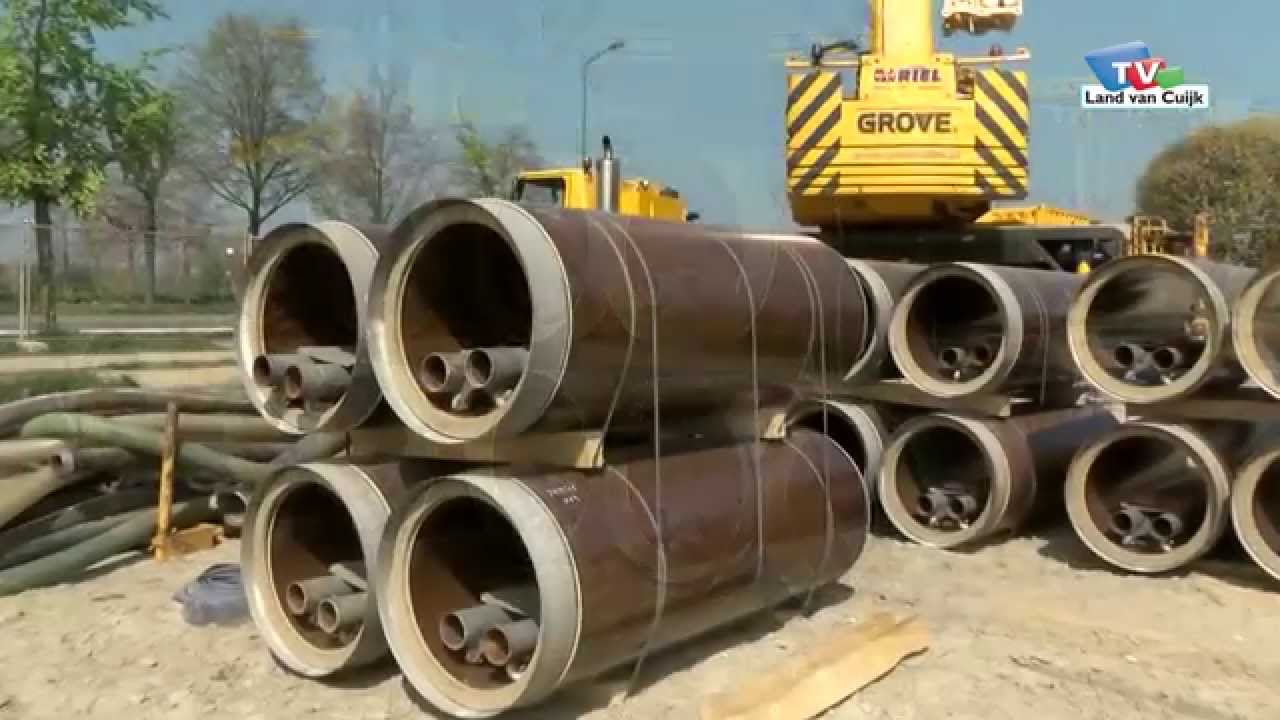 Pipe jacking in netherland