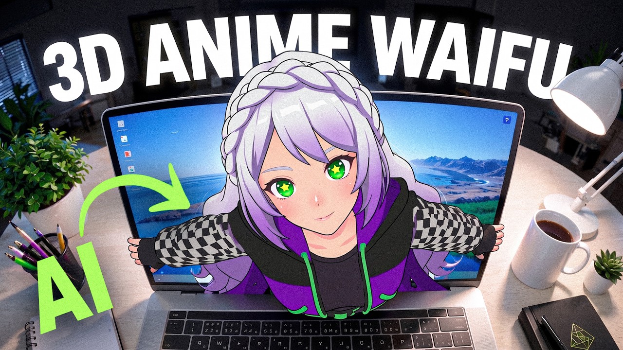 I Gave My AI Assistant an Anime Body - Full 3D Workflow