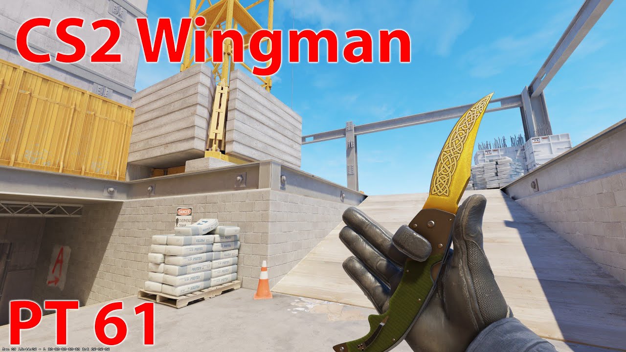 CS2 Wingman To Global Elite #61 (Vertigo Full Gameplay)
