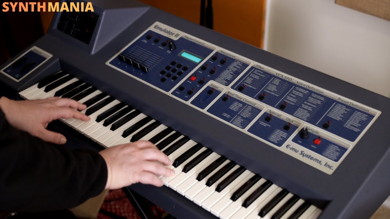 E-mu Emulator II - a few cool sounds