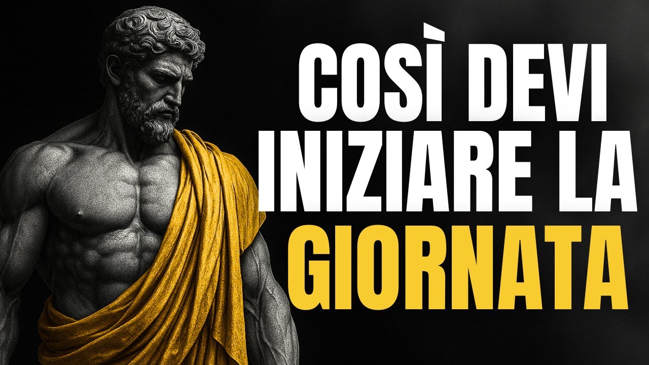 COSE da FARE OGNI MATTINA per DOMINARE la tua MENTE e la tua GIORNATA | 8 ABITUDINI dello STOICISMO