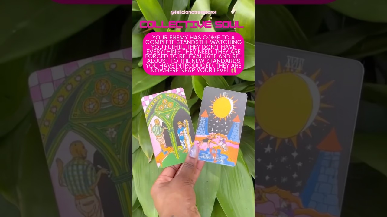 WHAT IS YOUR ENEMY&rsquo;S NEXT MOVE ⁉️🎀🌸🐆💋 #tarot #pickacard #enemy #evileye