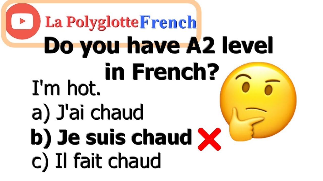Do You Really Have A2 Level in French? 😳 Take the Test! - French for Beginners