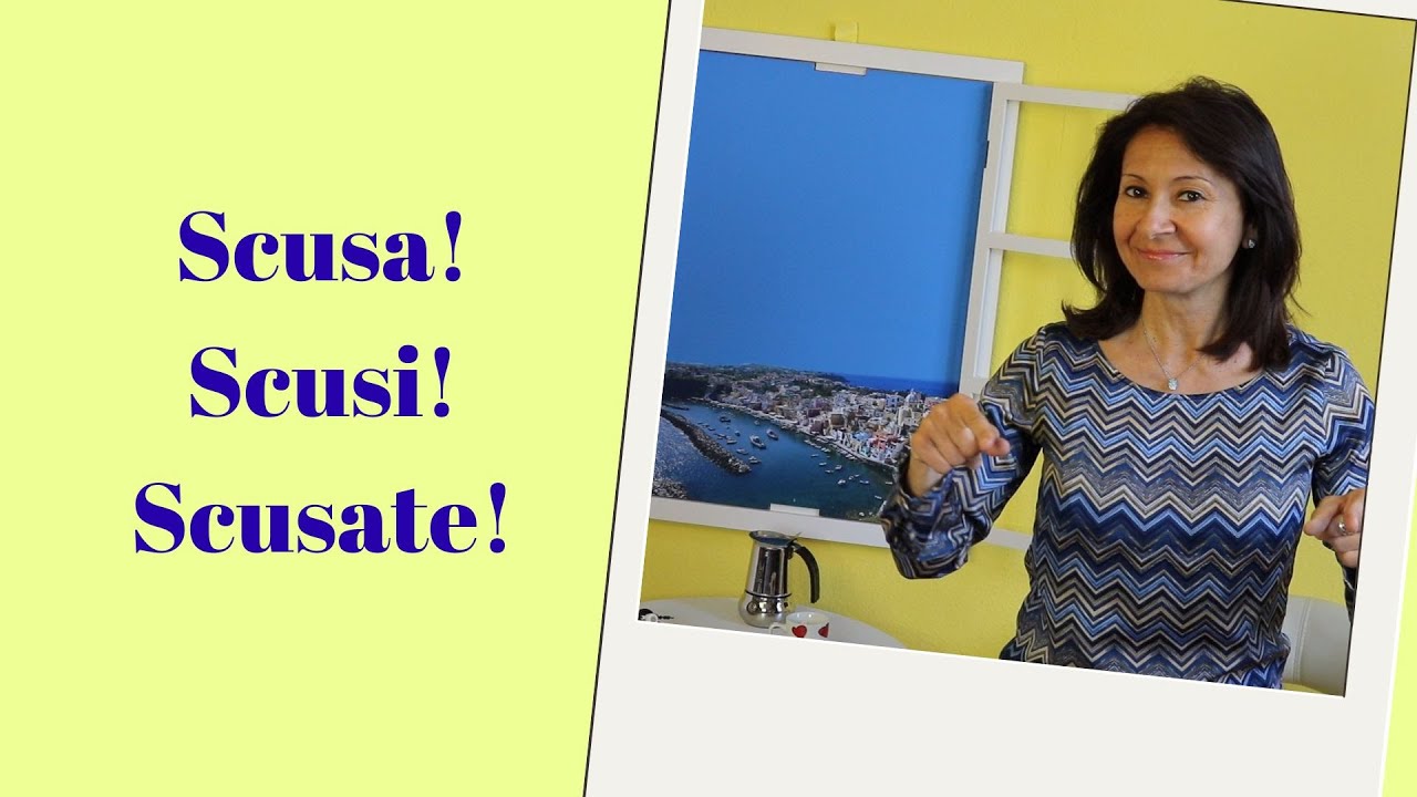 Scusa, scusi & scusate: wann benutze ich welche Form?