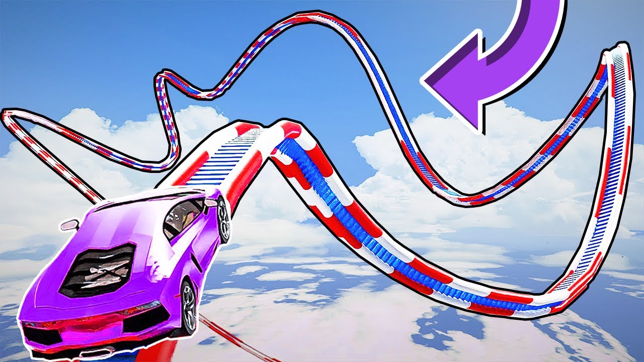 🟢 TROLLING FRIENDS IN IMPOSSIBLE GTA 5 WALLRIDE RACE