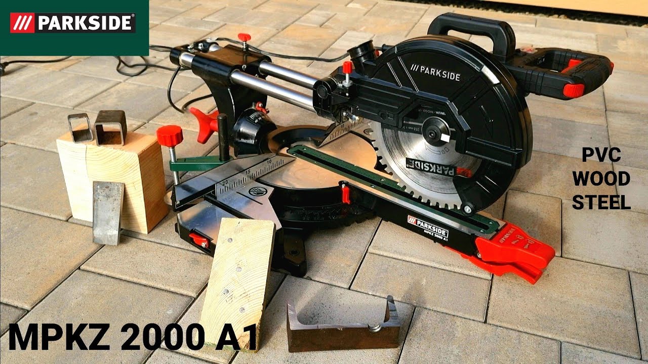 Многофункциональная торцовочная пила Parkside MPKZ 2000 A1. ЭКСТРЕМАЛЬНЫЕ ИСПЫТАНИЯ сталь и дерево.