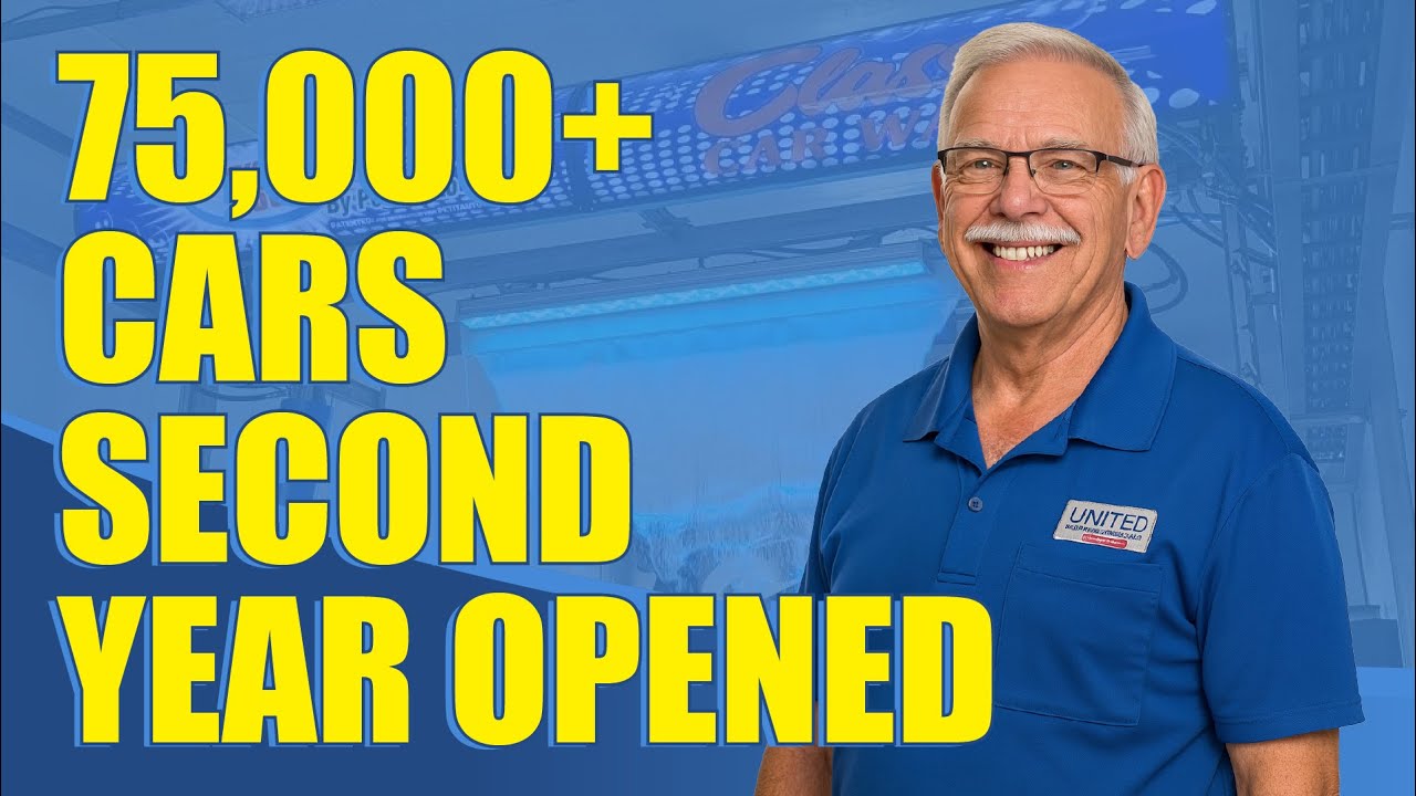 In-Bay Automatic (2 bays) 75,000+ Cars Second Year Opened