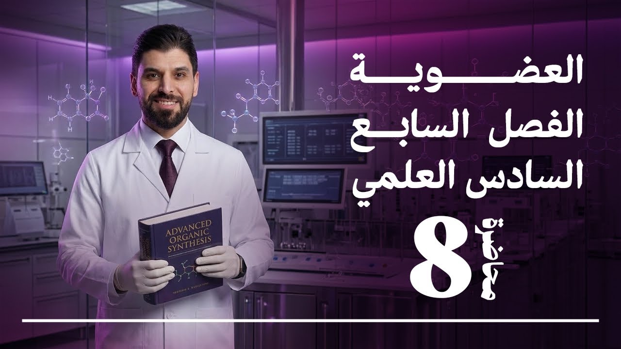 الكيمياء | الفصل السابع - المحاضرة الثامنة | الكيمياء العضوية | السادس العلمي |نور الدين الدليمي