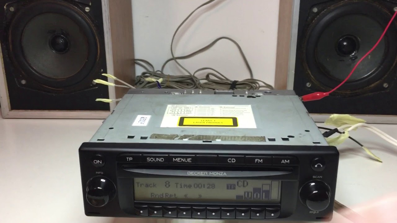 Becker monza be 7882 with b&o beovox 1700