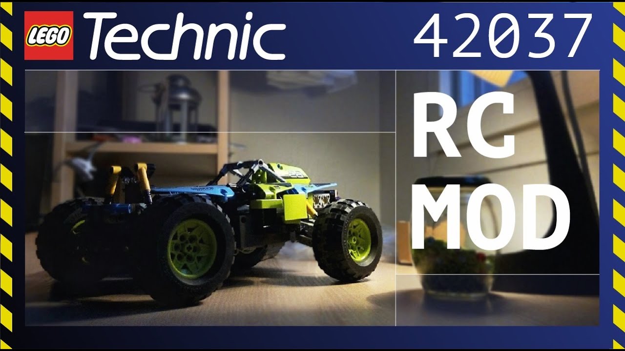 LEGO 42037 RC MOD | RC MOD НА НАБОР 42037 FORMULA OFF-ROADER