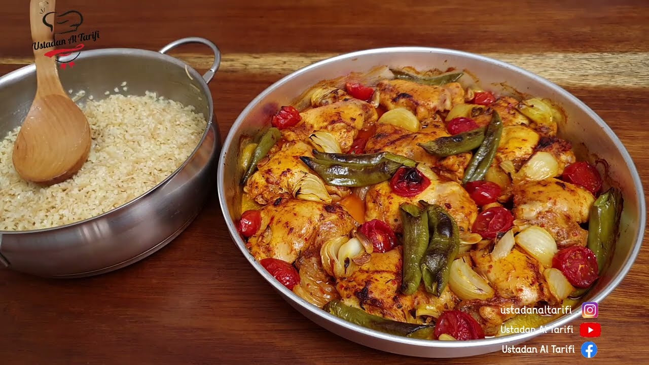 Tavuk Tava Ve Şehriyeli Bulgur Pilavı Nasıl Yapılır?