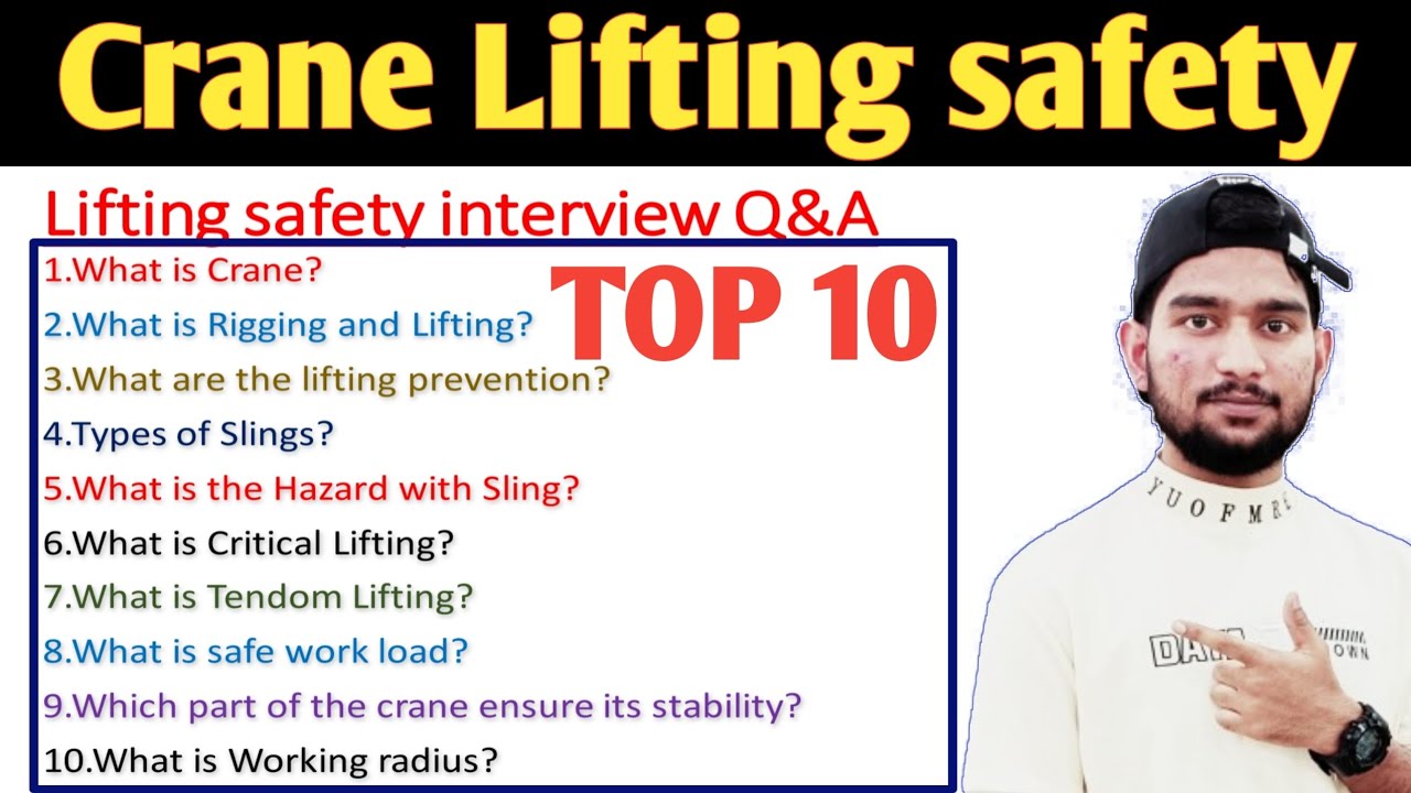 lifting safety interview questions and answers ! lifting safety ! gulf interview ! rigging Safety