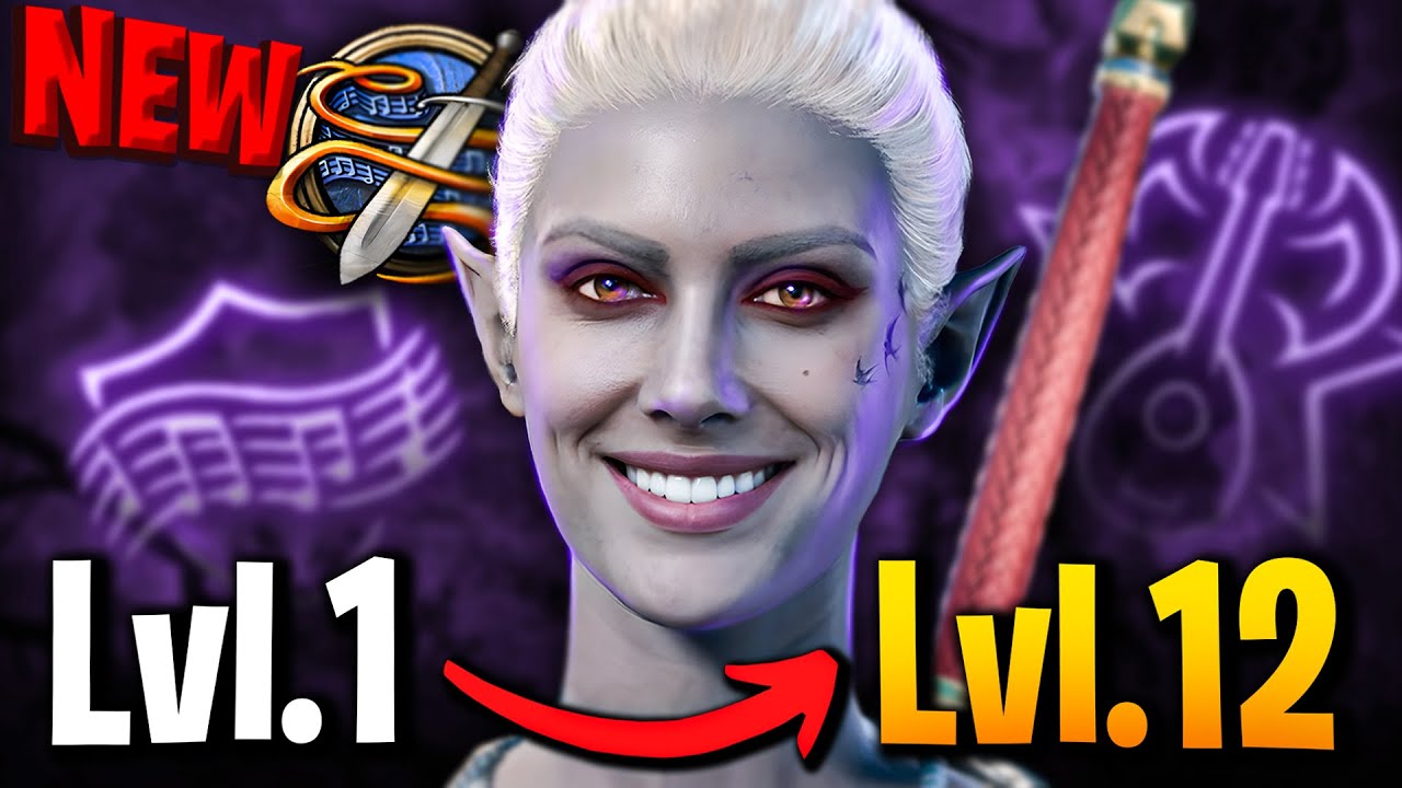 𝐍𝐄𝐖 Bladesinging Wizard BUILD in Baldurs Gate 3 | BG3