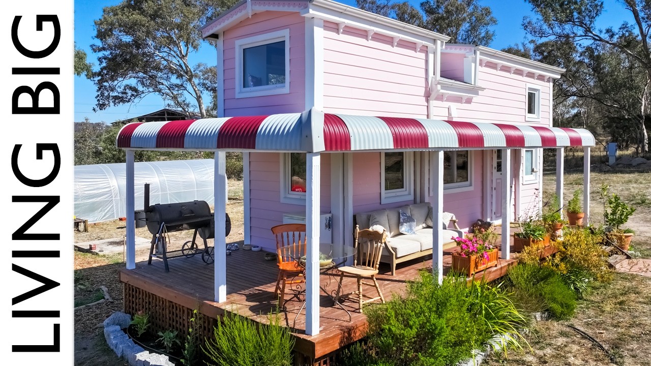 Spectacular Federation-Style Tiny House Redefines Home With Jaw-Dropping Cottage Charm