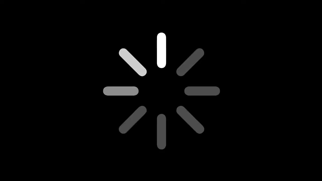 Loading Lost Connection Black screen with sound effect 1080