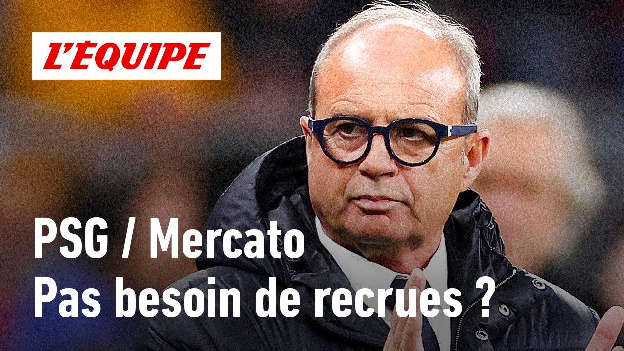 PSG : Un mercato d'hiver pas nécessaire ?
