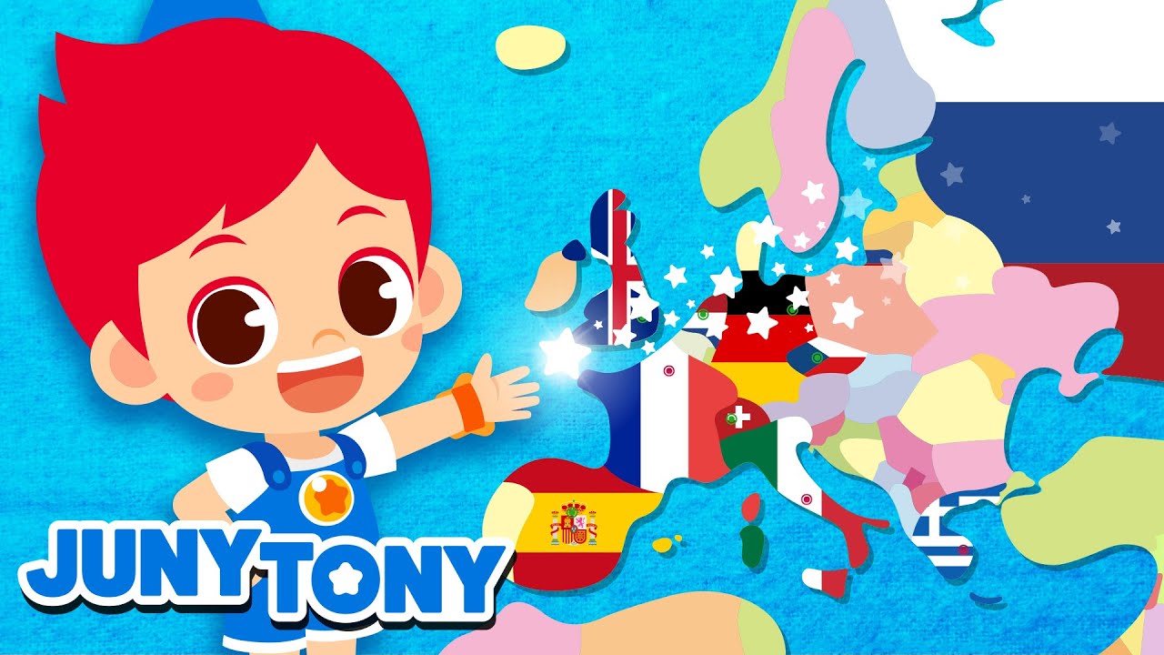 Las Capitales del Mundo | Versión Actualizada 2023 | Canciones Infantiles | JunyTony en español
