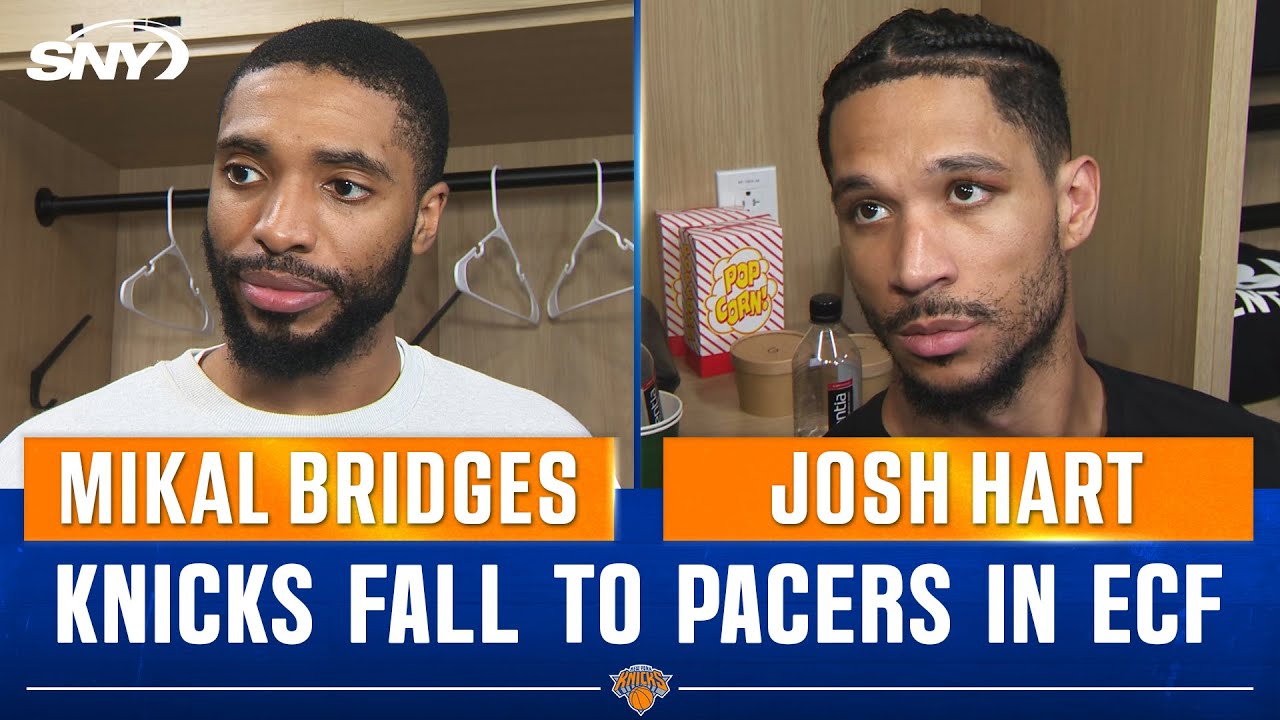 Mikal Bridges and Josh Hart talk turnovers, giving games away, next year for Knicks