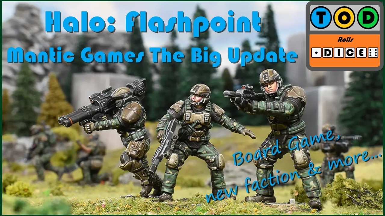 Halo: Flashpoint &mdash; Реакция на большое обновление от Mantic Games | Tod Rolls Dice