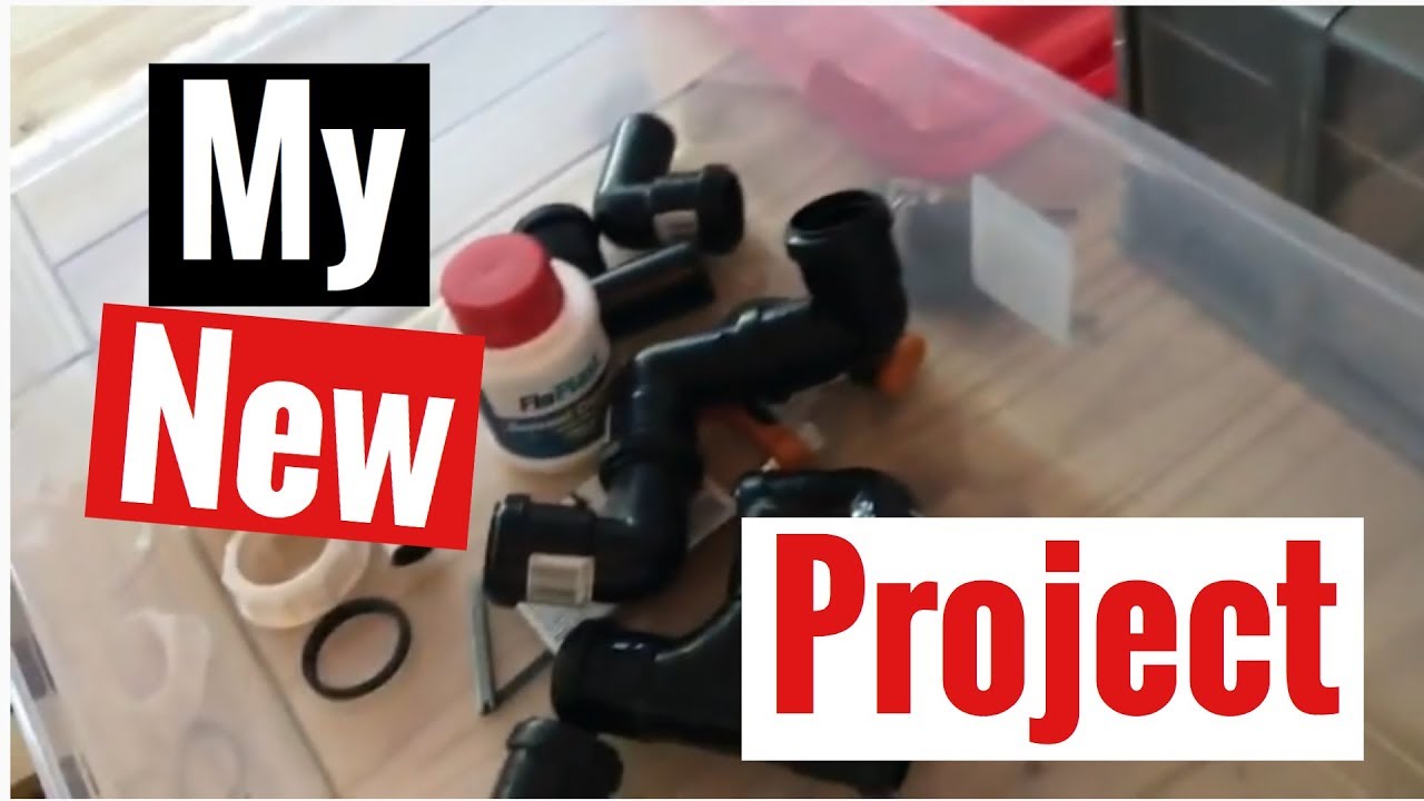 Sump tank trickle tower build