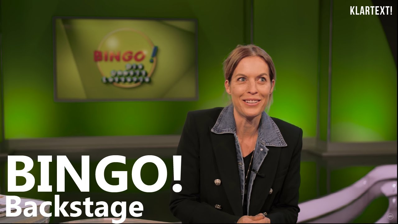 Backstage im Fernsehstudio - Bei Bingo mit Jule Gölsdorf