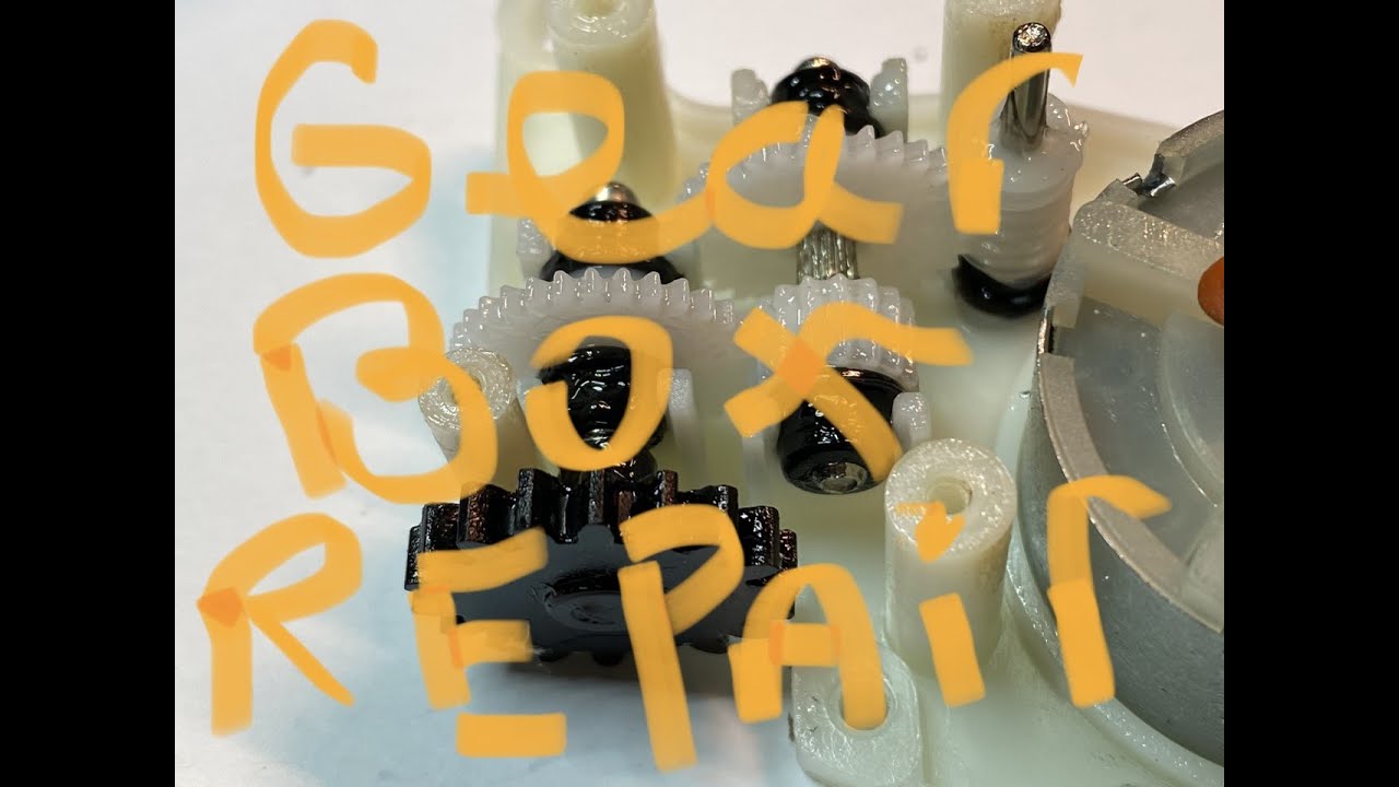 Mr. Christmas  roller coaster gear box repair